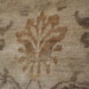 Beige, Rust Hand-Knotted Indian Wool Area Rug - 8x10 - Image 2