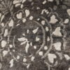 Grey, Beige, White Hand-Knotted Indian Silk and Wool Area Rug - 8x10 - Image 2