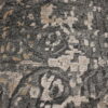 Grey, Beige Hand-Knotted Indian Silk and Wool Area Rug - 8x10 - Image 2