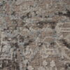Grey, Teal Hand-Knotted Indian Silk and Wool Area Rug - 8x10 - Image 2