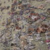 Purple, Grey, Beige Hand-Knotted Indian Silk and Wool Area Rug - 8x10 - Image 2