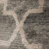 Grey & White Hand-Knotted Indian Silk and Wool Area Rug - 8x10 - Image 2