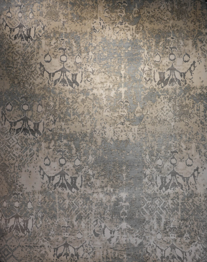 grey antique rug