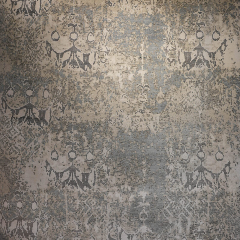 grey antique rug