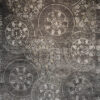 Grey, Beige, White Hand-Knotted Indian Silk and Wool Area Rug - 8x10