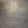 Beige, Blue, Rust Hand-Knotted Indian Silk and Wool Area Rug - 8x10