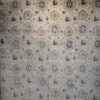 Beige, Blue Hand-Knotted Indian Silk and Wool Area Rug - 8x10