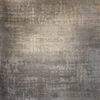 Grey, Silver Hand-Knotted Indian Silk and Wool Area Rug - 8x10